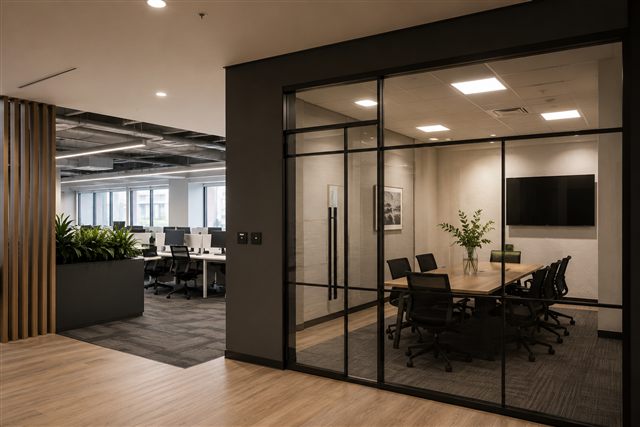 Sample commercial fit-out project